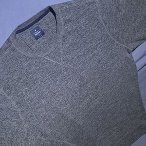 XL Men's Olive Gray Crewneck Sweater